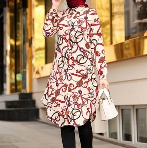 Tunic Dress. Modest dressing. H